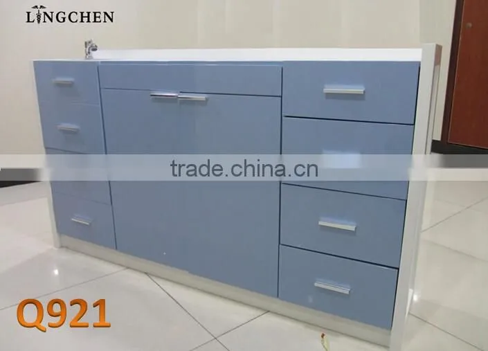 High graded steel dental mobile cabinet in dental clinic (Q921)