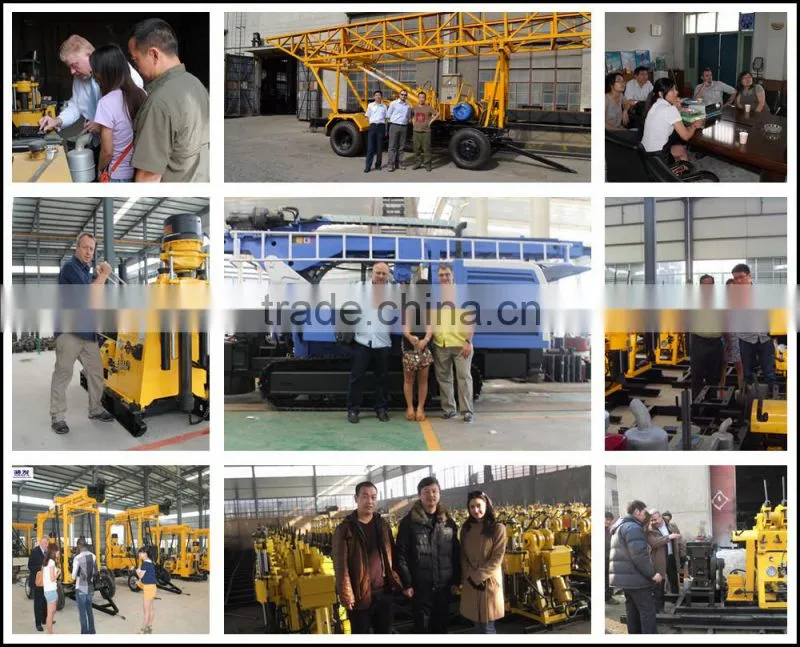 HF856A hydraulic rotary piling driver engineer oversea service ok for bridge rode foundation building