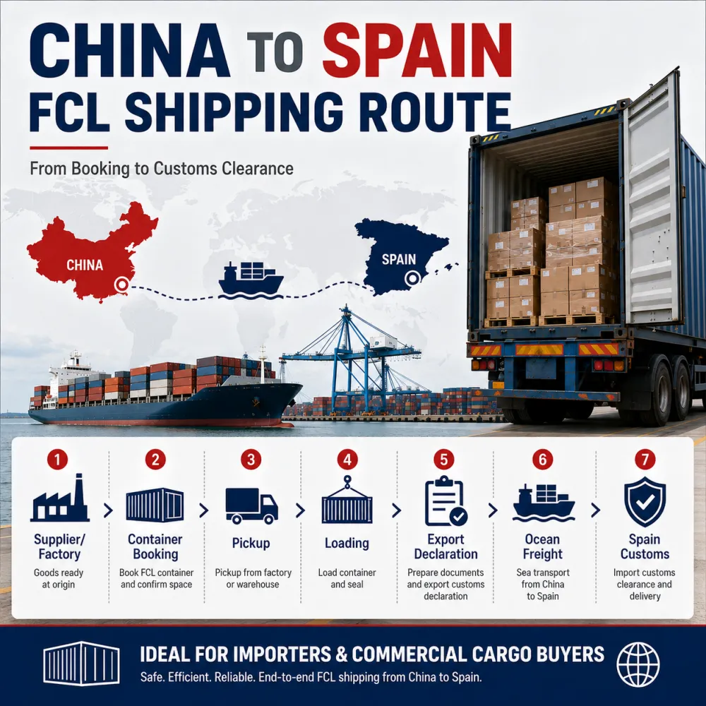 china-to-spain-fcl-shipping-route