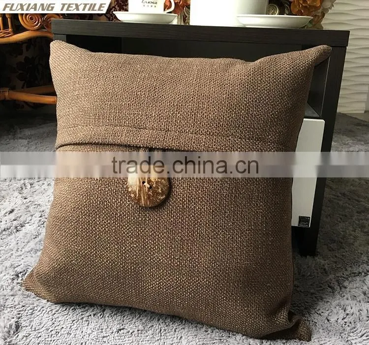 button pillow