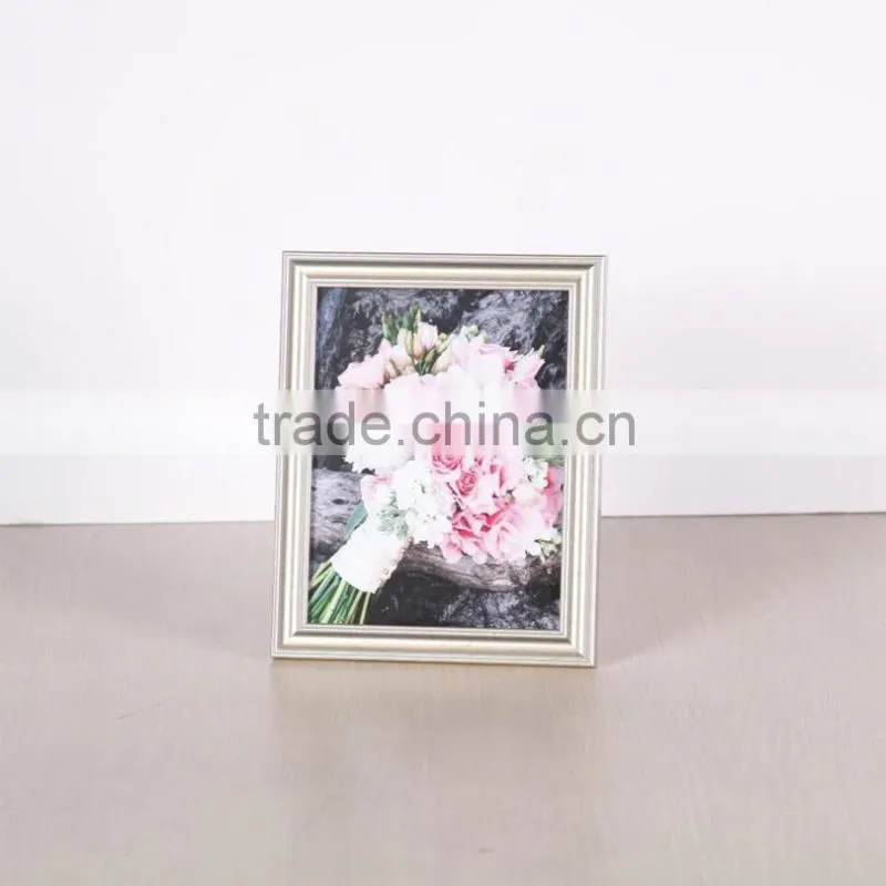 JC 2016 Fashionable Beautiful 6x8 Decorative Plastic Picture Photo Frame