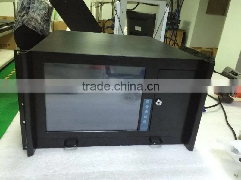 Intel G41 full-sized mother board19'' rack mount 6U height Industrial Workstation