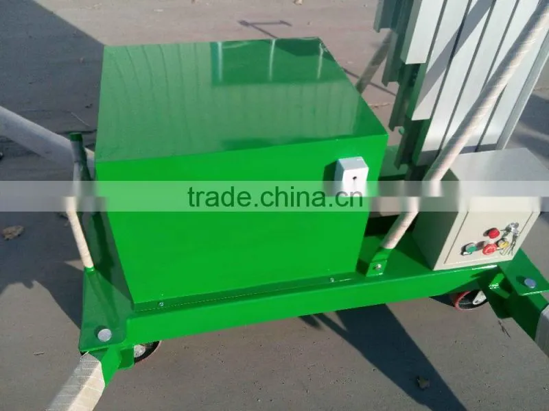 single aluminium alloy hydraulic platforms/mobile courtyard aluminum alloy elevator