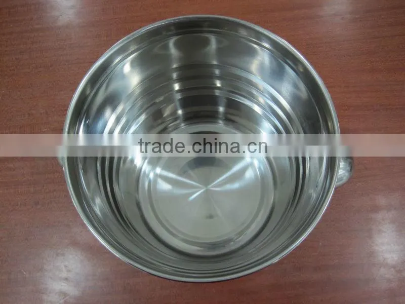 Elegant High Quality Stainless Steel Champagne Bucket / Wine Bucket