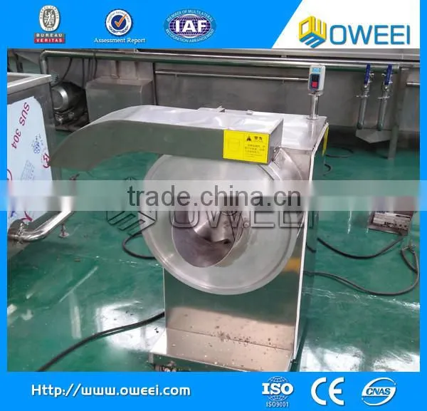 High efficiency potato chips processing machine