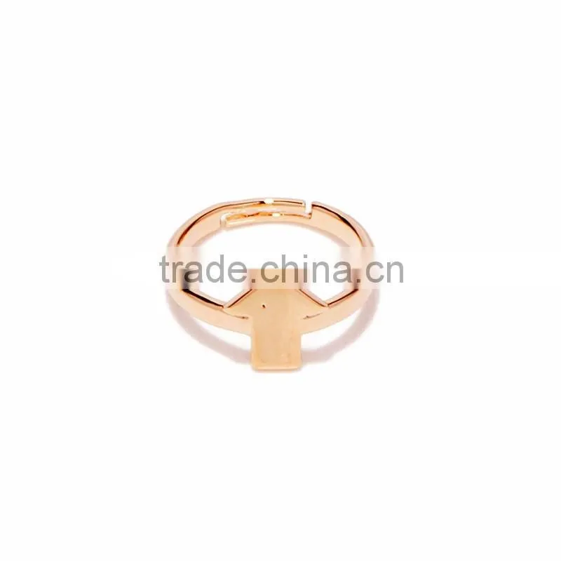 New Women Girl Lightning Wedding Band Knuckle Ring Jewelry Gold Silver