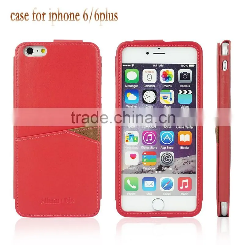 New Design For iPhone 6 Genuine Leather Phone Case,For Case Leather iPhone 6