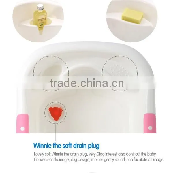 plastic deep baby bathtub