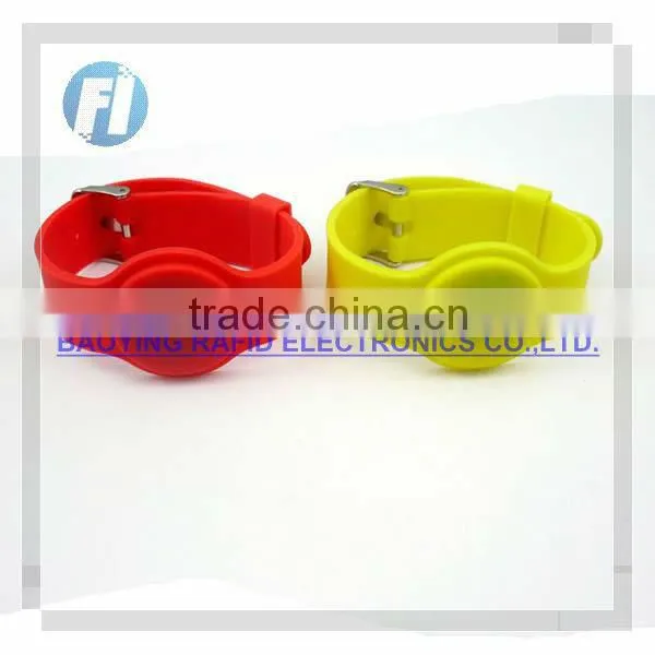 Rf wrist band RFID silicone wrist band
