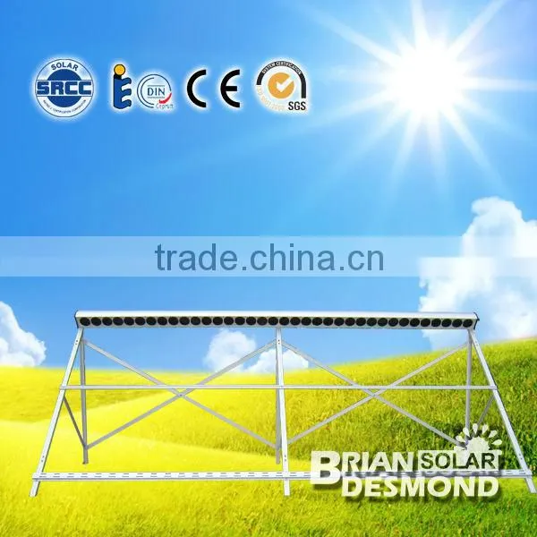 solar collector for water heater, heat pipe solar collector