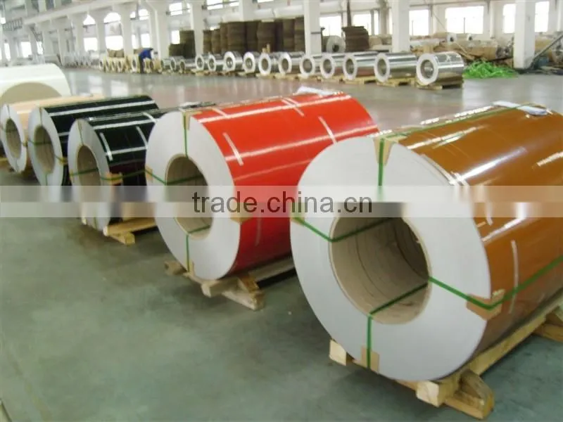 alibaba trade assured color coated aluminium sheet 1050 H14/H24