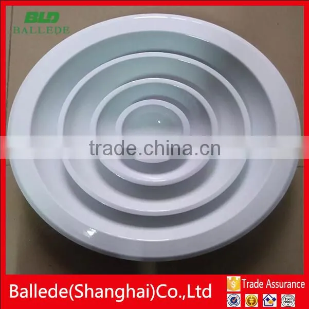 HVAC system powder coated round louver roof for ceiling