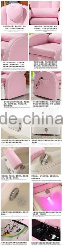 whirlpool spa manicure pedicure chair for kid