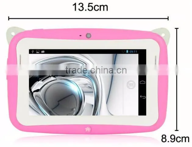 HOT Generic 4.3 inch Kids Android Tablet 512MB 4GB Kids Tablet Dual Core Wifi Tablet PC