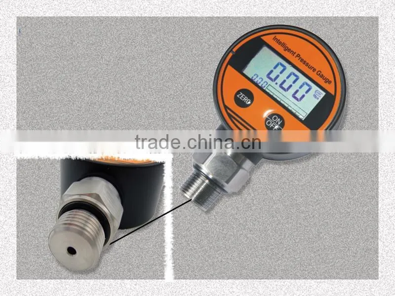 Pressure range -0.1~0~100Mpa Digital nitrous gauge with lcd display