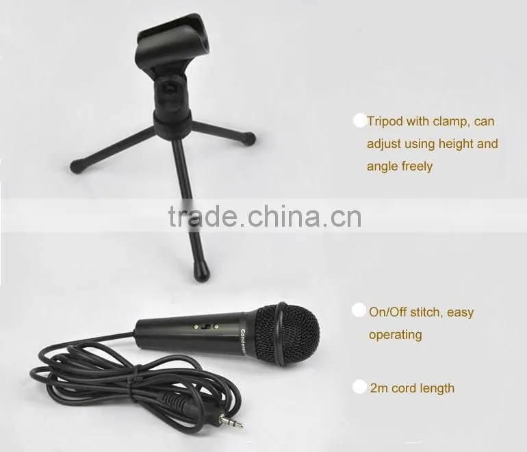 2015 hot sale computer desktop microphone SF-910 For internet chat/MSN/SKYPE