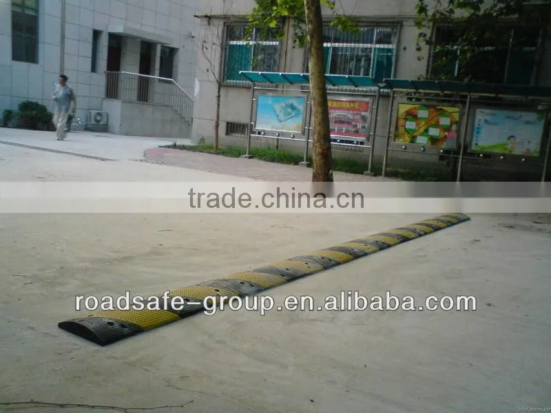 Hot sale 2015 Newest design rubber traffic hump for Speed Bump