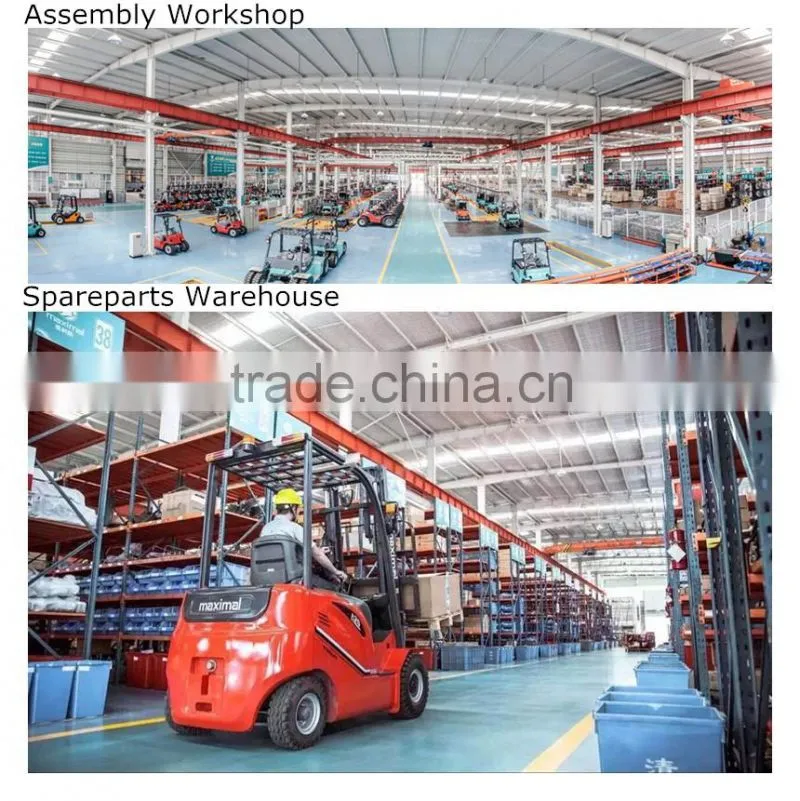 Maximal mini 2ton 2.5ton 4- wheel Battery Forklifts