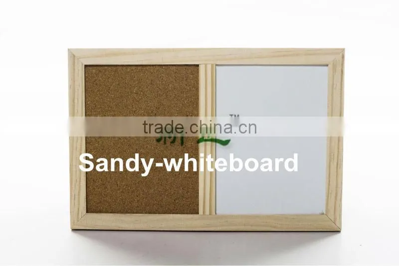 Half cork half magnetic white board/sandywhiteboard