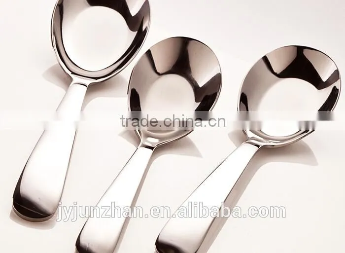 Stainless Steel thailand spoon made by Jieyang Junzhan factory -- high mirror polish
