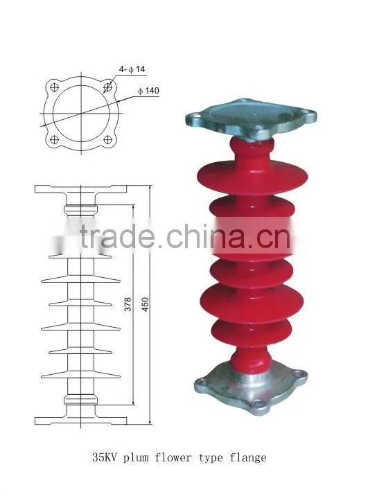 FZSW4 composite insulator of post type