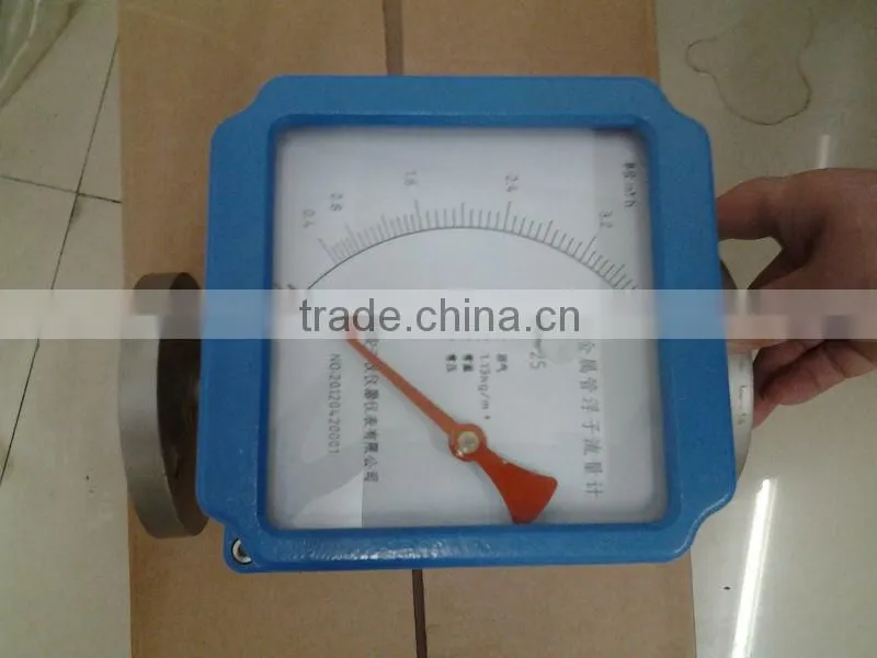 Pointer metal tube rotameter