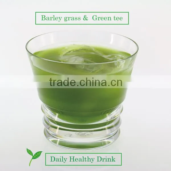 Popular refreshing taste aojiru green powder drink for weight loss