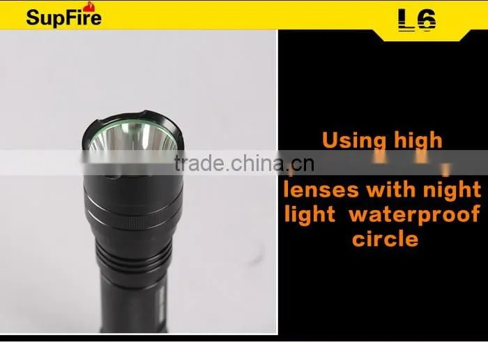 1100lumen 10W L6 T6 Waterproof Camping Flashlight Rechargeable LED Hurricane Lantern Torch Light