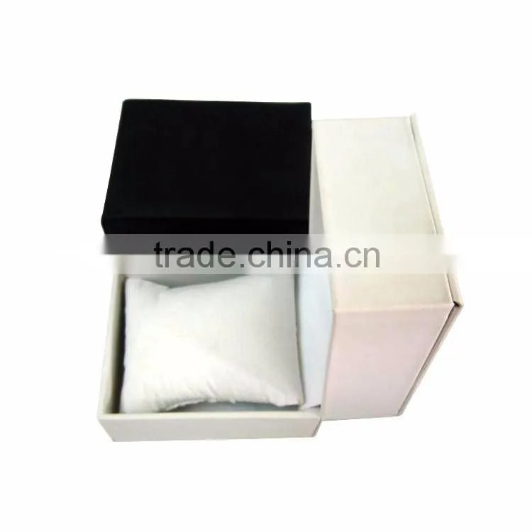 Classic Black And White Leather Watch Box Wholesale.