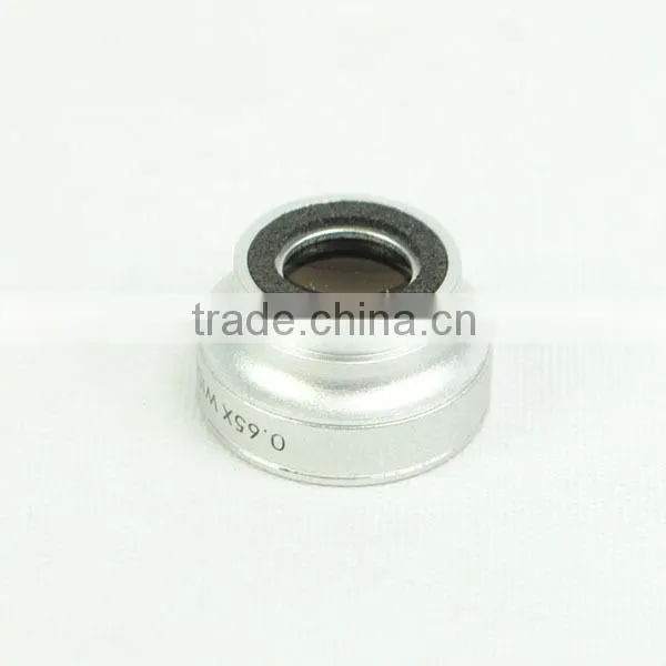 0.65 Wide + Macro Lens With Clip Clamp For iPhone Samsung Cell Phone Camera Lens