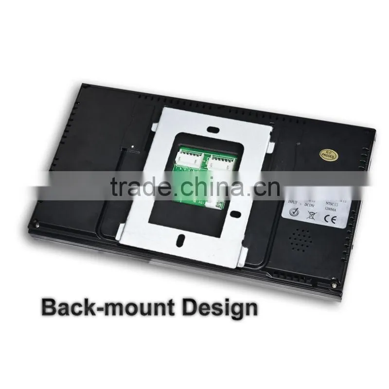 Video Handsfree Intercom Camera IR Home Night Vision 7" LCD Color Door Phone Bell