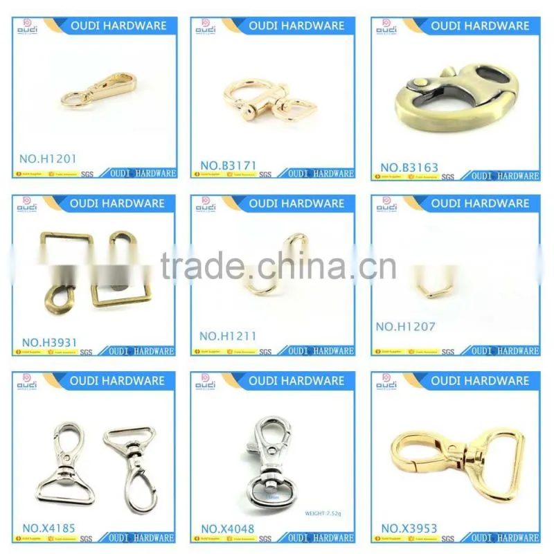 Zinc Alloy Bag Push Lock New Coming Fashion Bag Lock For Women Handbag Accessories