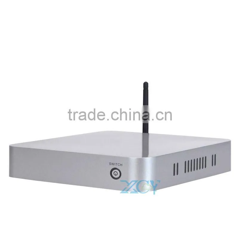 Mini PC Metal Mini-ITX Chassis ,acrylic computer case ,Ultra Thin Mini PC,CPU AMD E350 Dual core 1.6GHZ !!
