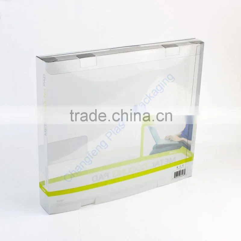 Transparent pet plastic laptop packaging box