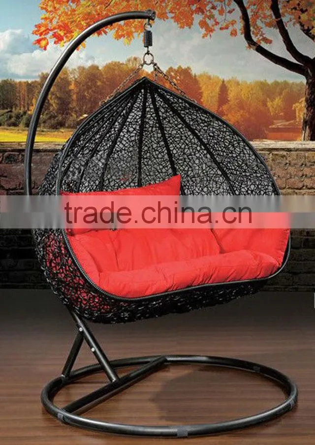 PE outdoor rattan egg chair