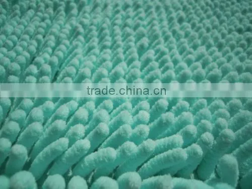 chenille long pile floor mat