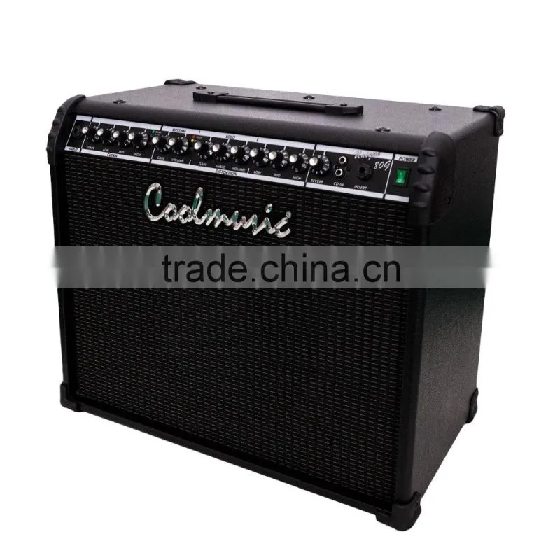 15w into 8ohms Custom Compact Practice Tubes Subwoofer Guitar Amp 3 Equalizer Amplifier