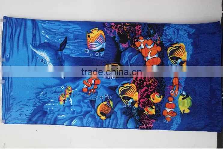 Hot selling captain morgan beach towel with high quality