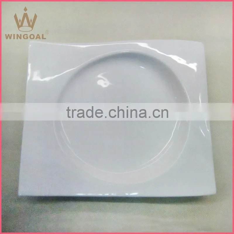 boat shape rectanguler plate, dinner plate