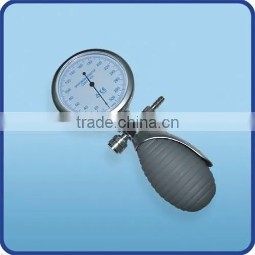 Zine alloy, chrome-plated gauge, high quality palm type aneroid sphygmomanometer