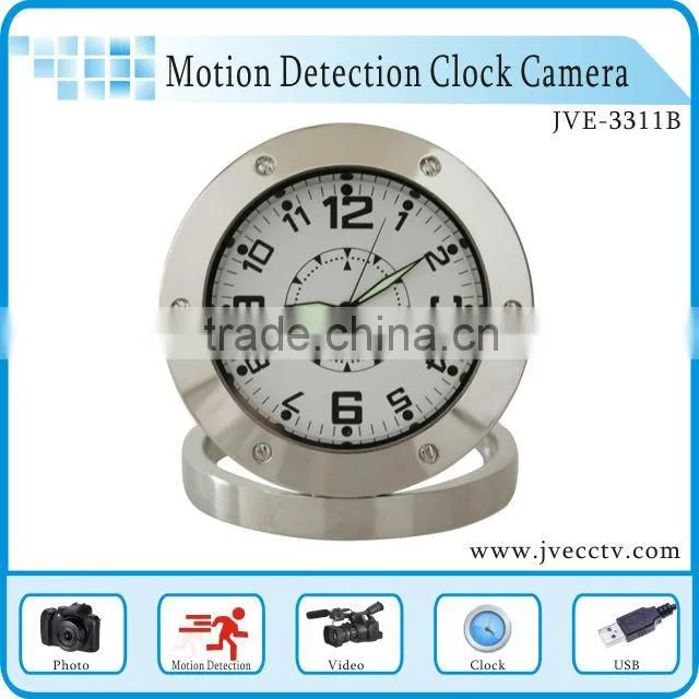 Alarm Clock Hidden Camera Motion Detection Mini Camcorder Clock 1280*960 4GB 3311B