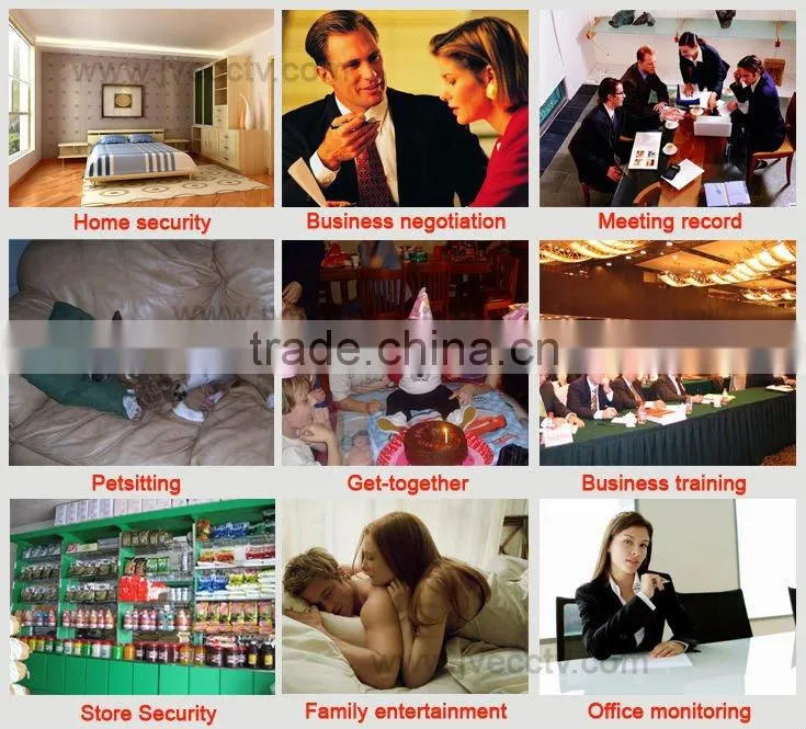 Clock Camera JVE-3311B digital mini security;wireless mini camera;wireless camera video