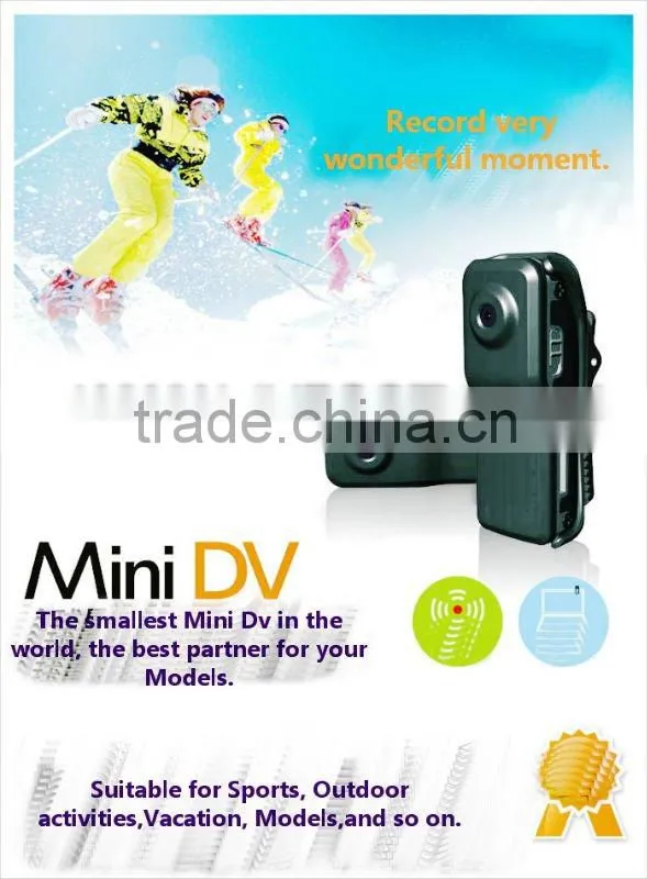 Voice Activated Sports Digital Mini DV Video Recorder Camcorder Camera JVE-3303B