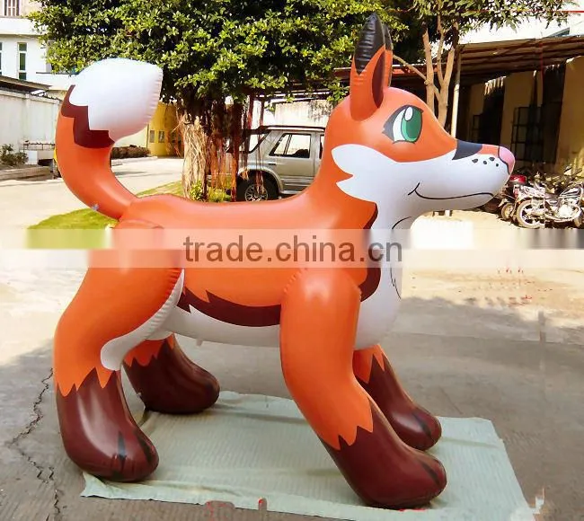 Inflatable huge dog/lovely design big dog/low price inflatable animal