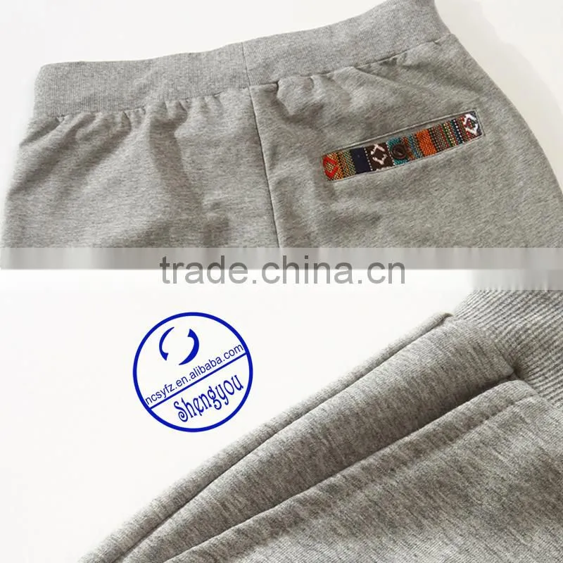 Custom new arrival fashion polyester cotton mens jogger pants