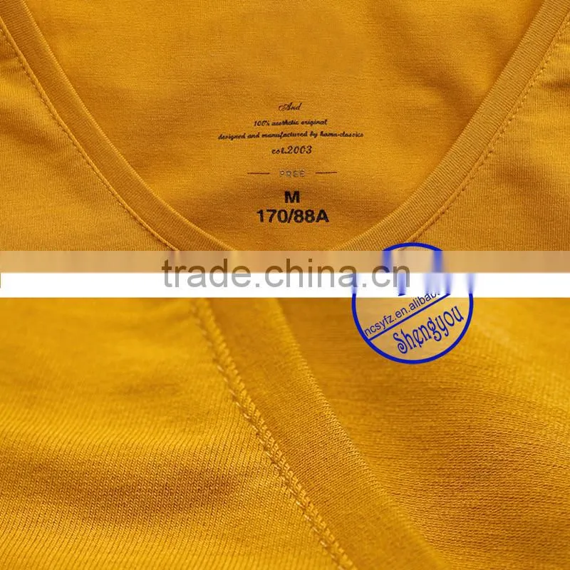 2015 China supplier custom long sleeve mens character printing t-shirt wholesale clothing