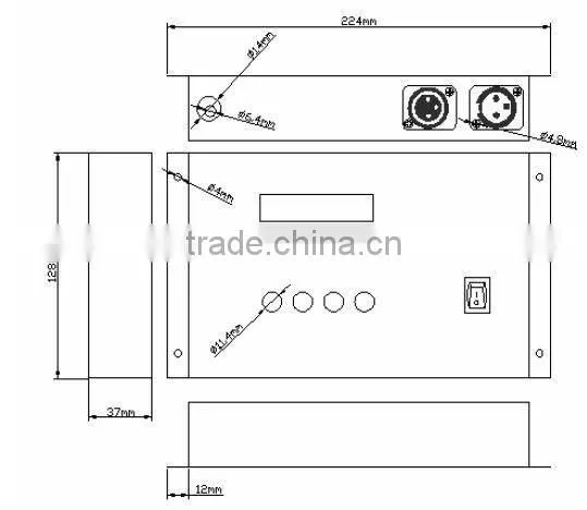 DMX 512 RGB led controller