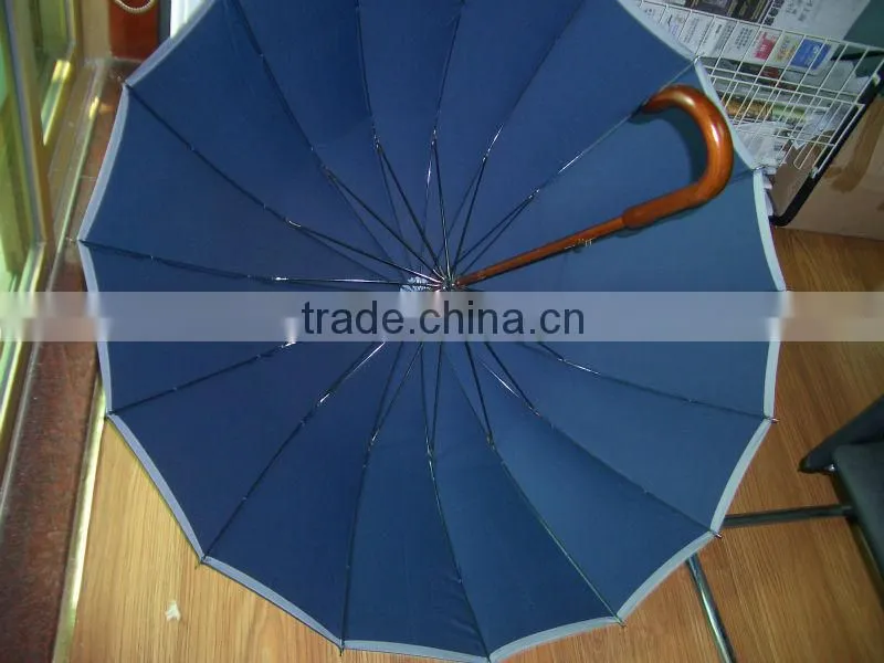 16 rib umbrella,25 inch golf umbrella