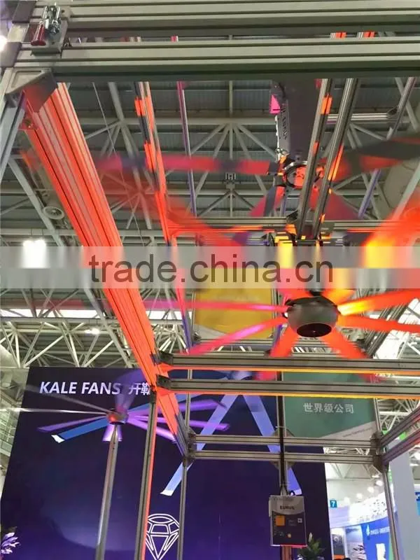 Hospital Gearless BLDC Motor Silent Large Ceiling Fan