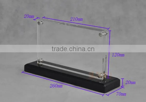 Imported Material OEM and ODM Acrylic Table Tent Card Holder